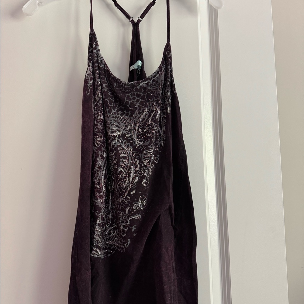 Maurices Dark Purple Tank Top Size L